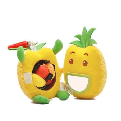 Fruta Colgante con Sonajero-Piña