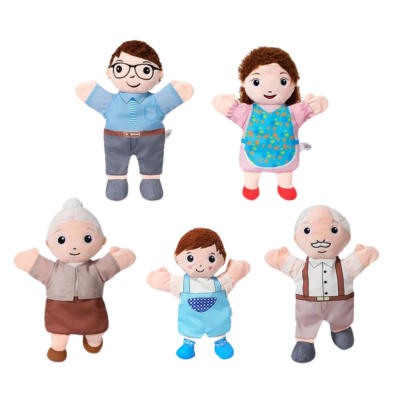 Títere Personajes de Familia