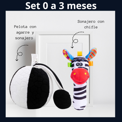 Set Pelota con Agarre y Sonajero
