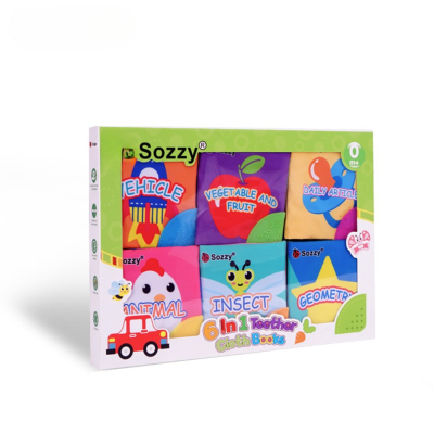 Set 6 Libros con Extremo para Dentición