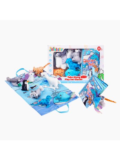 Set Alfombra con Animales y Libro 3D